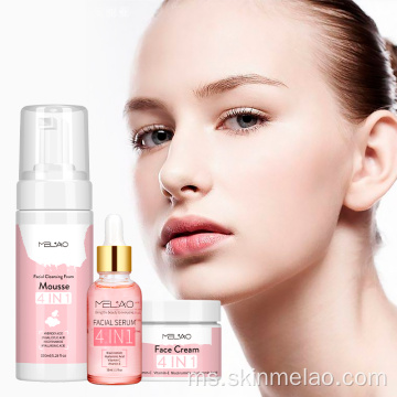 Pembersihan Deep Clearening 4-in-1 Face Care Set